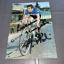 Carte Postale Alfio Poli Cyclisme  Équipe Filotex Dédicacée