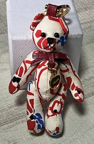 Porte clés prada ours blanc - ours,