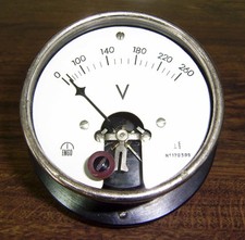 ✔️ ANCIEN VOLTMÈTRE 