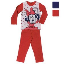 Pyjama Officiel Disney MINNIE MOUSE Manches Longues Fille 3319