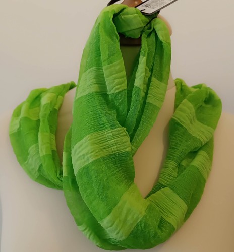 Petit foulard vert nylon - foulard,