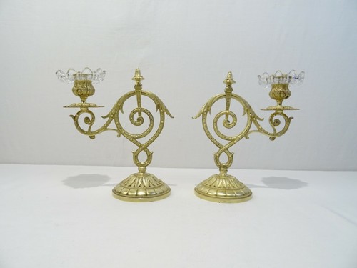Paire ancien chandelier - paire,