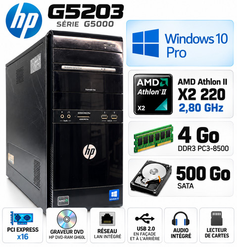 G5000 windows pro amd - pc,