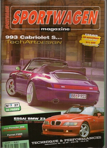 Sportwagen porsche 993 s - sportwagen,