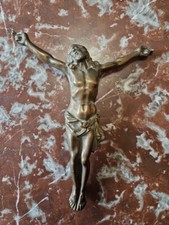 Ancien Christ En Bronze Jesus