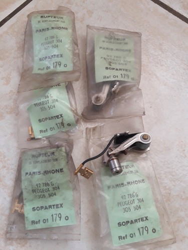 Lot rupteurs vis platiné - lot,
