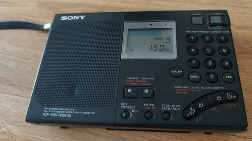 Vintage radio sony - radio, icf-