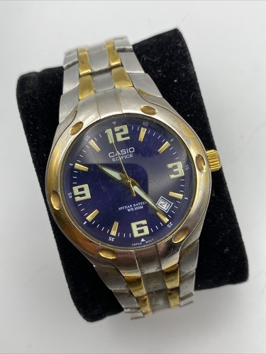 Casio edifice 37mm blue - casio,