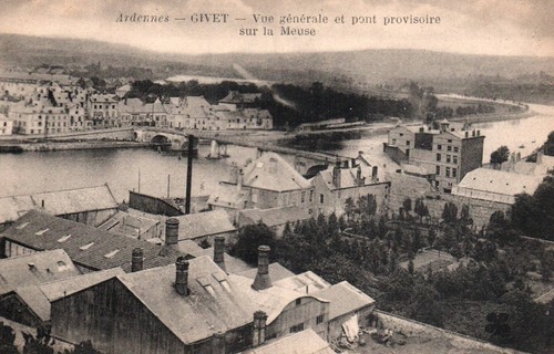 Carte postale givet - carte,