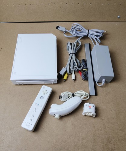 Console nintendo wii - console, blanc