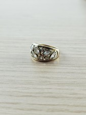 Bague vintage jaune - or,