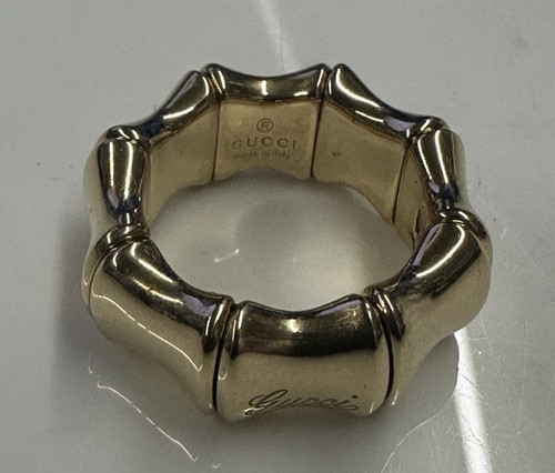 Bague gucci bamboo 18k - bamboo, or