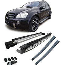 2 marchepieds pour MERCEDES ML W164 de 2005 à 2011