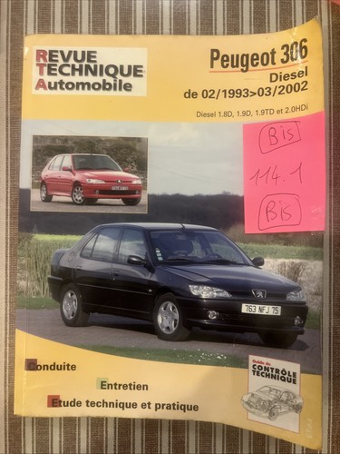 Revue technique peugeot 306 - peugeot,