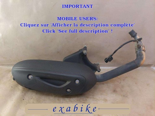 Pot echappement pour - pot, piaggio