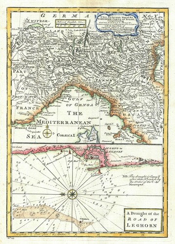 1747 bowen map northern - of,