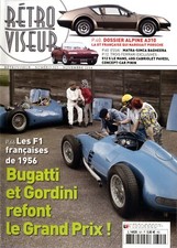 RETROVISEUR n°327 11/2016 ALPINE A310 MATRA BAGHEERA FERRARI 512S BUGATTI F1