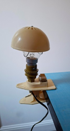Lampe champignon pince - lampe,