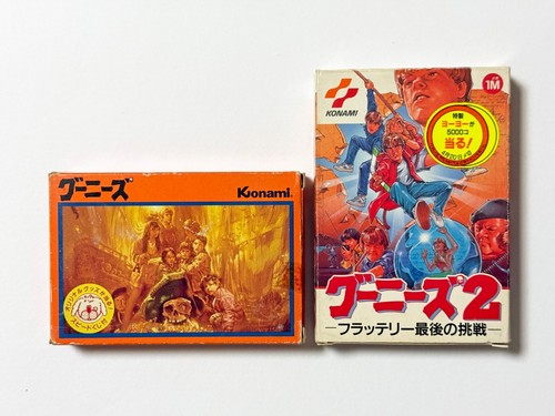 The goonies set - set, famicom