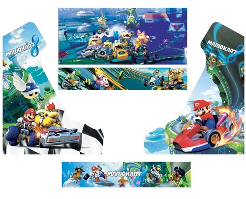 Stickers bartop mario kart - bartop,