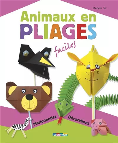 Animaux pliages faciles - animaux, en