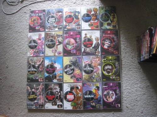 Tres rare lot dvd troma - tres,