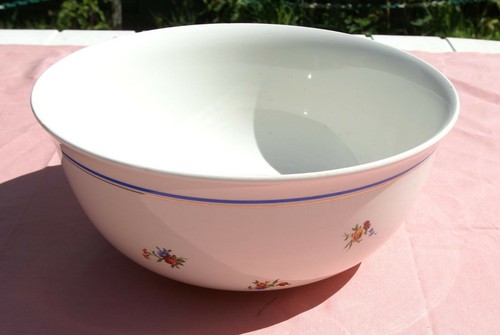 Saladier ancien porcelaine