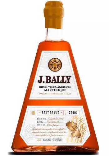 Rhum bally 2004 brut - rhum, fut