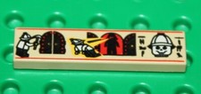 Lego Egypte Tan Tile 1x4 with