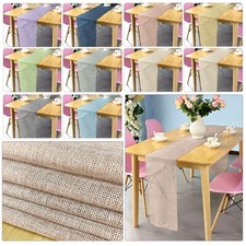 Toile de Jute Lin Table Runner