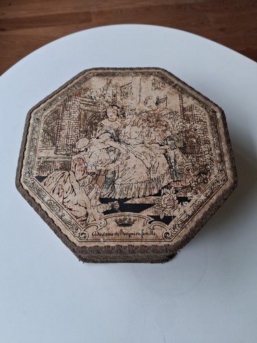 Ancienne boite biscuit - de,