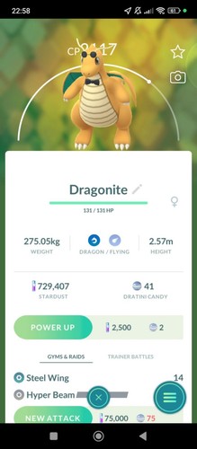 Dragonite fashionable non - fashionable,