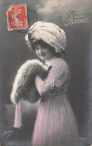 Bonne annee femme - cp,