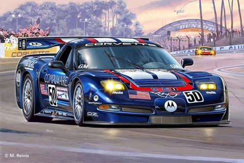 Revell 07069 corvette - revell, c5-r