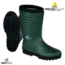 Delta Plus FROST Vert Doublé Fourrure Froid Travail Thermal Bottes en Caoutchouc