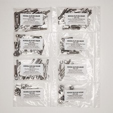 HONDA SLR 650 VIGOR 1997-1998 Kit vis BTR inox moteur complet SLR650