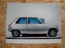 PHOTO DE PRESSE RENAULT 5 LE