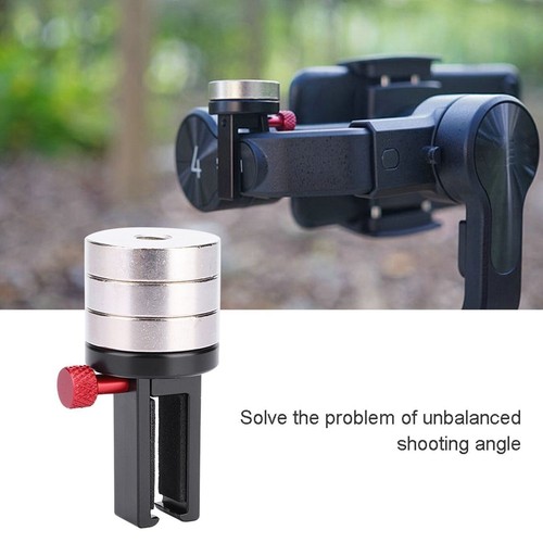 Gimbal leveling counterweight - leveling,