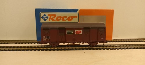 Wagon couvert sernam roco ref - couvert,