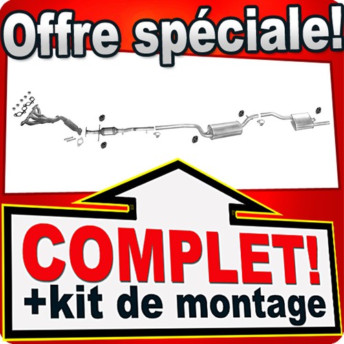 Système échappement pour - système, d'échappement