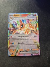 Carte Pokémon - Pyroli EX 014/131 - EV8.5 Évolution Prismatique - FR - NEUF 