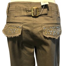 Cache Embellished Zipper Ankle