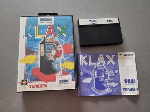 Klax sega master system sms - sega,