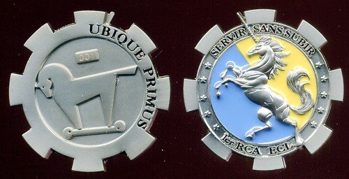 Coin regiment de - 1°,