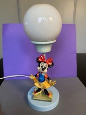 Ancienne  lampe de chevet MINNIE - Walt Disney Production -  Vintage - Italie