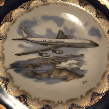 Assiette murale air france - assiette,