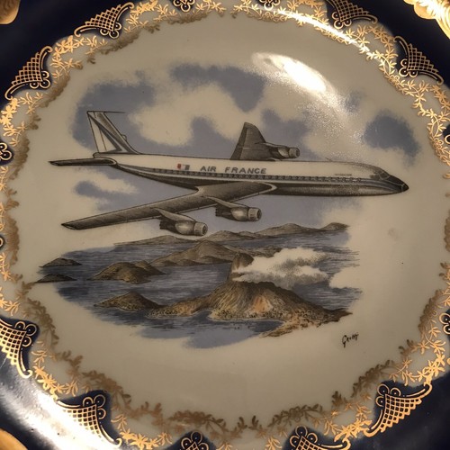 Assiette murale air france - assiette,