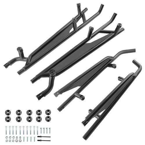 Black nerf bars rock sliders - nerf,