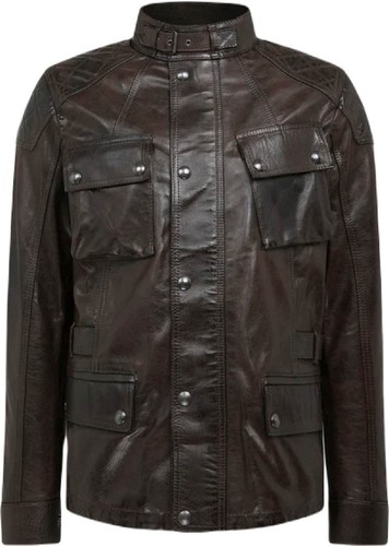 Veste cuir moto belstaff - moto,