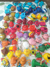 LOT 70 FIGURINES différente Mr Mme Monsieur Madame Happy Meal Mc Donald's Mac Do